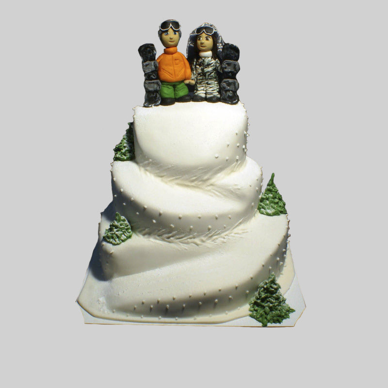 Торт Зимняя свадьба